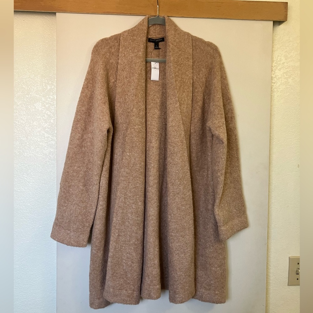 NWT Banana Republic oversized coatigan